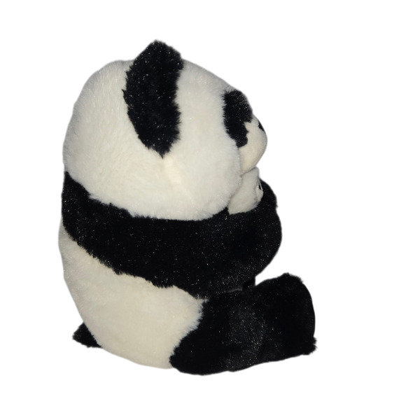 Spark Create Imagine Huggable Mom Mama Baby Panda Bear Rattle Plush 10 Inch Toy - Picture 8 of 14
